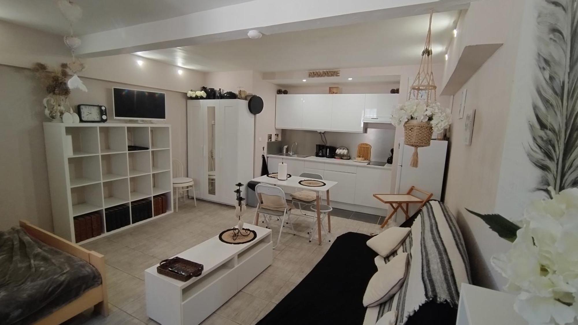 Appartement Entre Mer Et Gardiole 프롱티냥 외부 사진