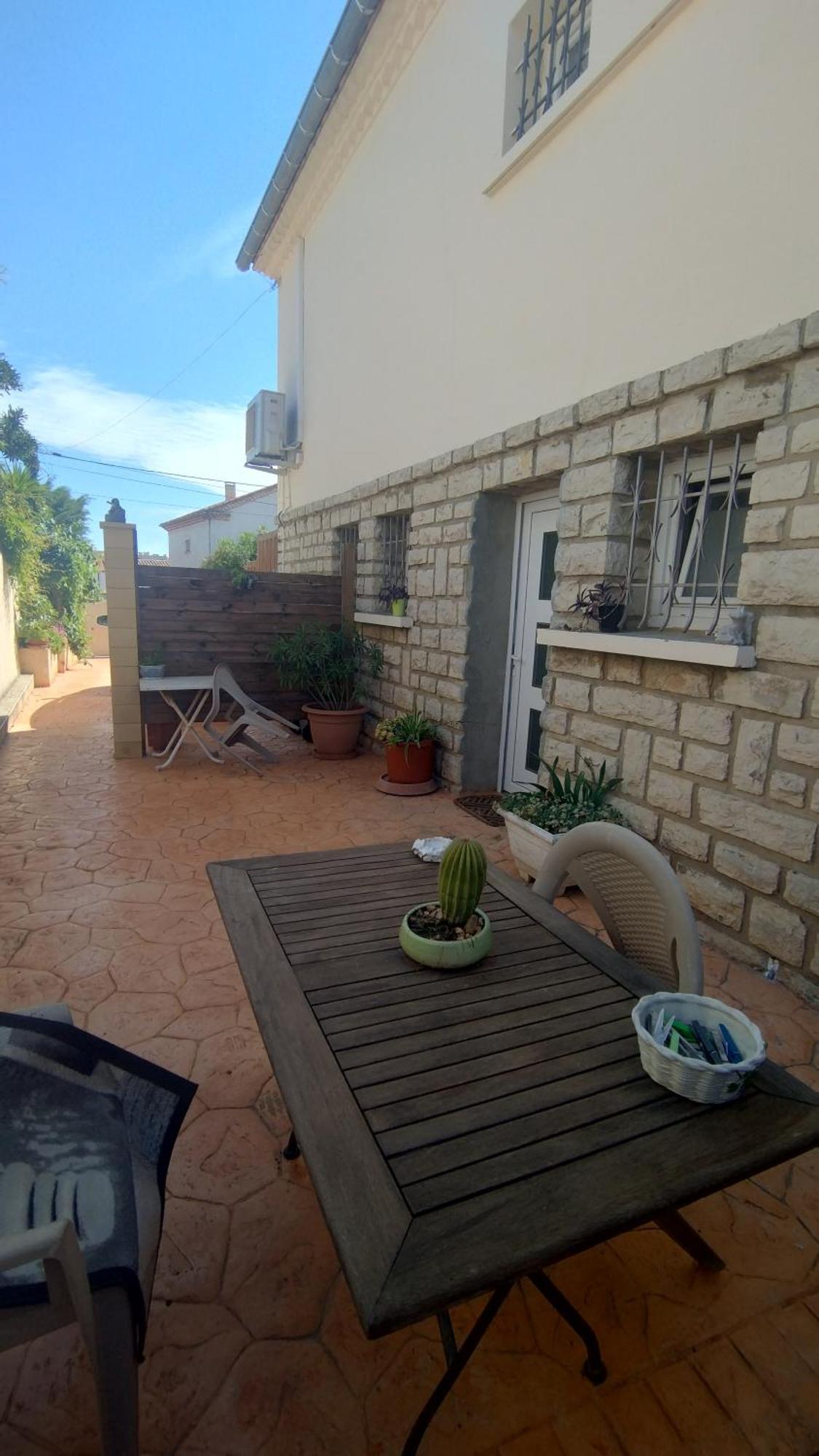 Appartement Entre Mer Et Gardiole 프롱티냥 외부 사진